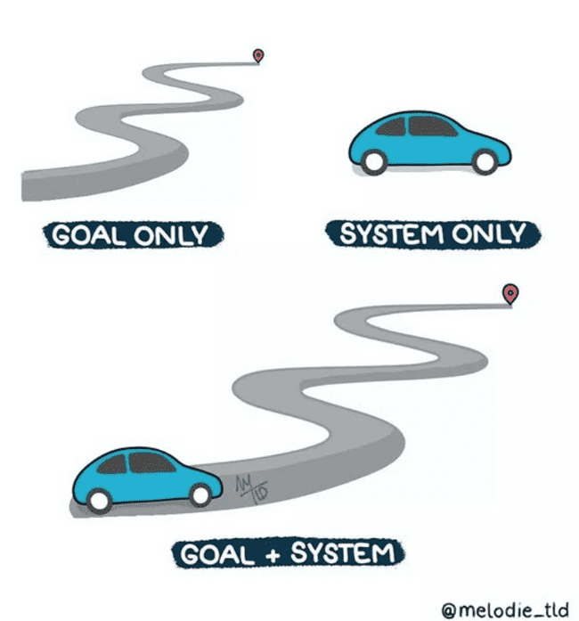 Goal vs System